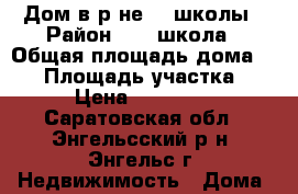 Дом в р-не 20 школы › Район ­ 20 школа › Общая площадь дома ­ 70 › Площадь участка ­ 600 › Цена ­ 2 600 000 - Саратовская обл., Энгельсский р-н, Энгельс г. Недвижимость » Дома, коттеджи, дачи продажа   